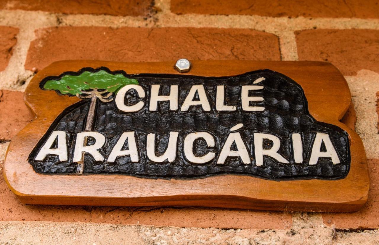 Chales Araucaria E Manaca 상벤투 두 사푸카이 외부 사진